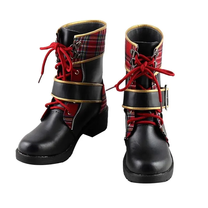 الملتوية-بلاد العجائب Epel Felmier تأثيري أحذية Pomefiore النوم قبلة Epel الأحذية لعبة المعرض كرنفال تأثيري أحذية بوت قصيرة