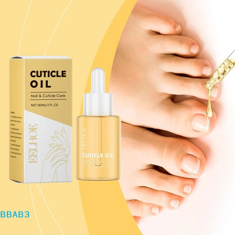 【B】EELHOE Nail Care Essential Oil Provides Daily Gentle Care And Nourishment For Hands Feet Nails Cleaning And Soft Nail Care