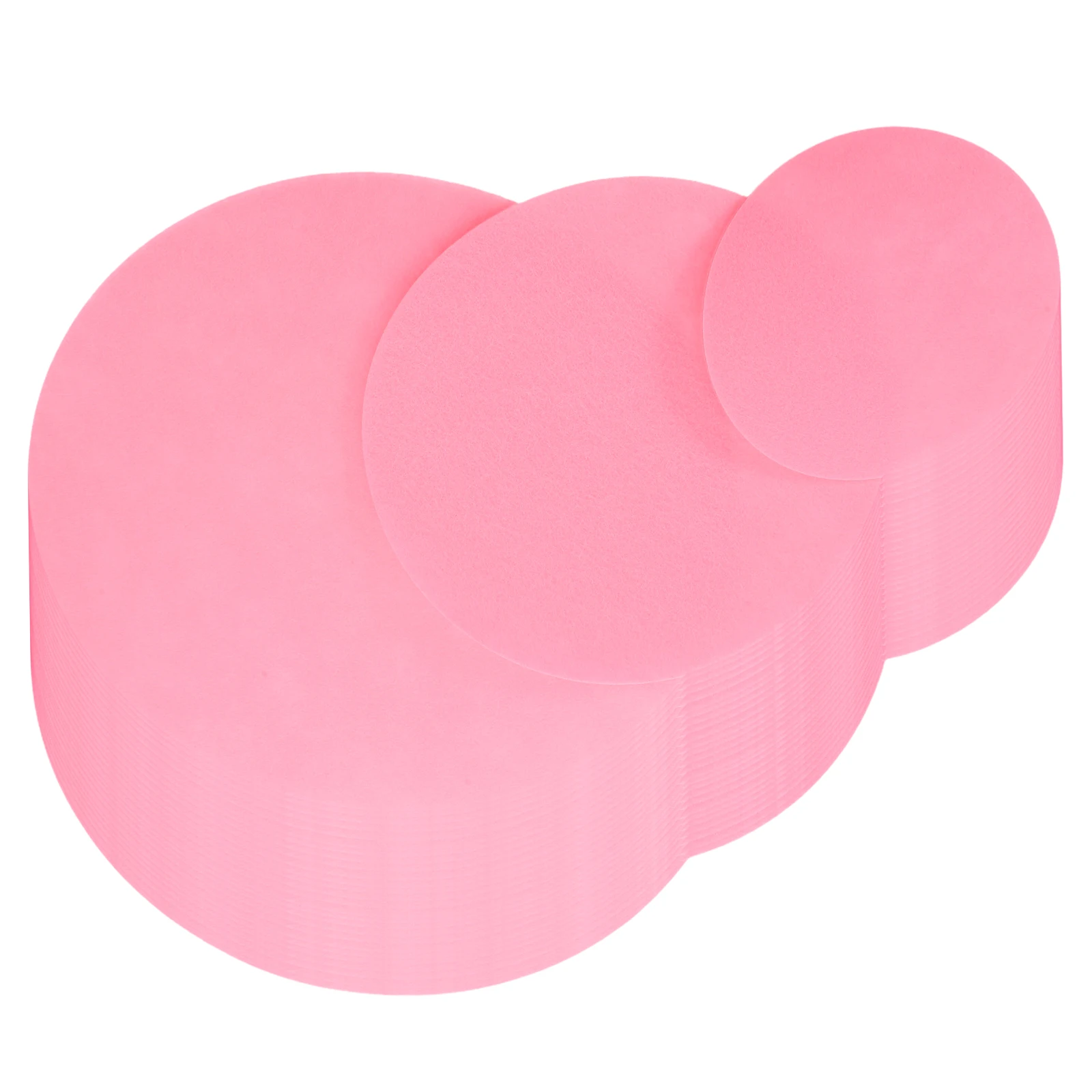 

48 Pcs Felt Dish Protector Trivets Heat Resistant Scratch Proof Pan Separator Cushion Mat for Cookware Stacking 12.5cm Round