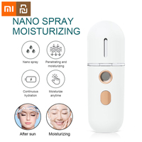 Xiaomi Youpin Mini Facial Sprayer Nebulizer Face Steamer Air Humidifier Portable Hydrating Anti-aging Wrinkle Women Skin Care