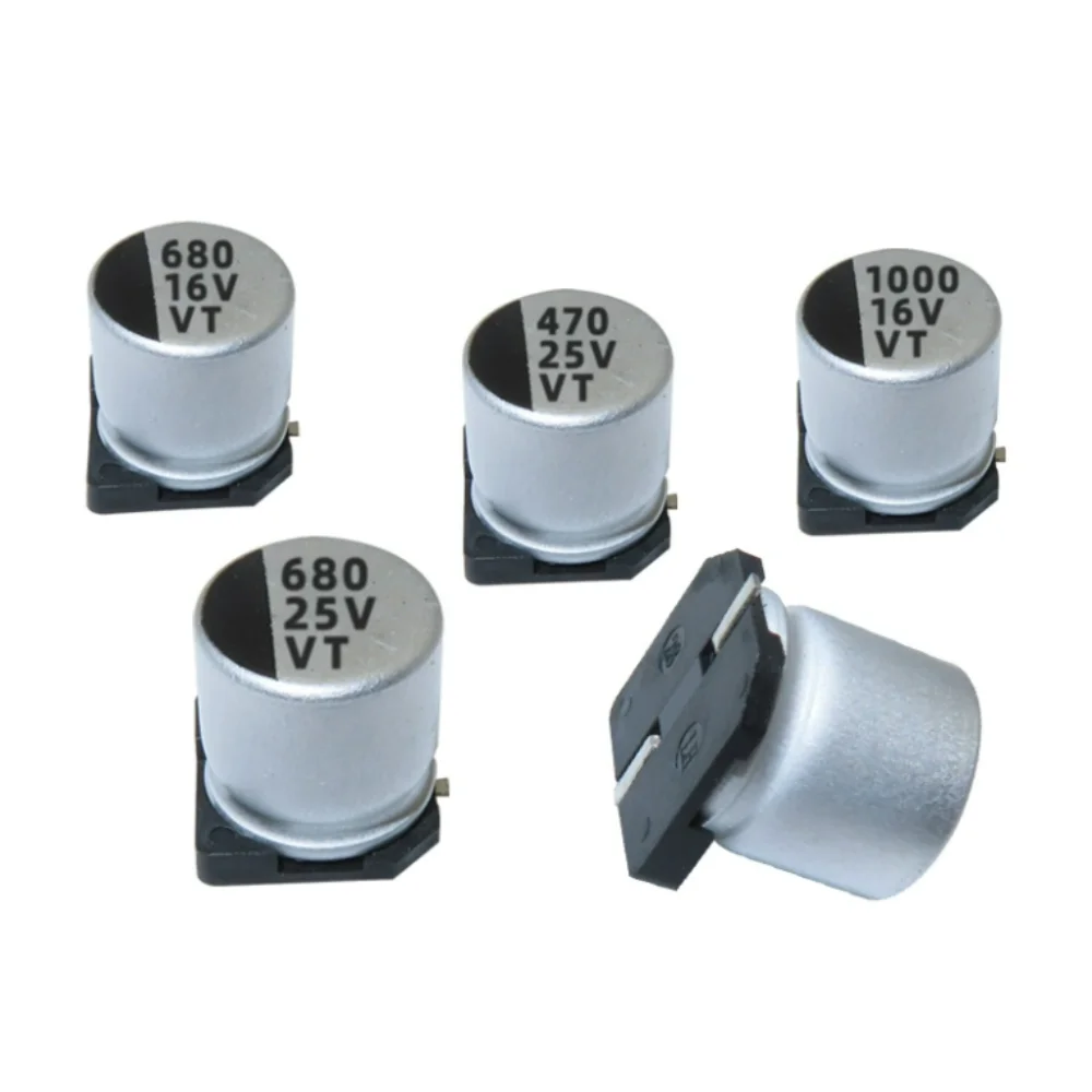 10PCS VOLUME 10*10.5MM SMD Aluminum Electrolytic Capacitor 16V25V35V50V 100/220/330/470/680UF