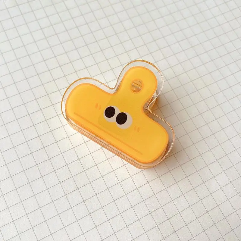New New Cartoon Binder Clips Big Eye Design Vibrant Colors For School Paper Sorting Stationery