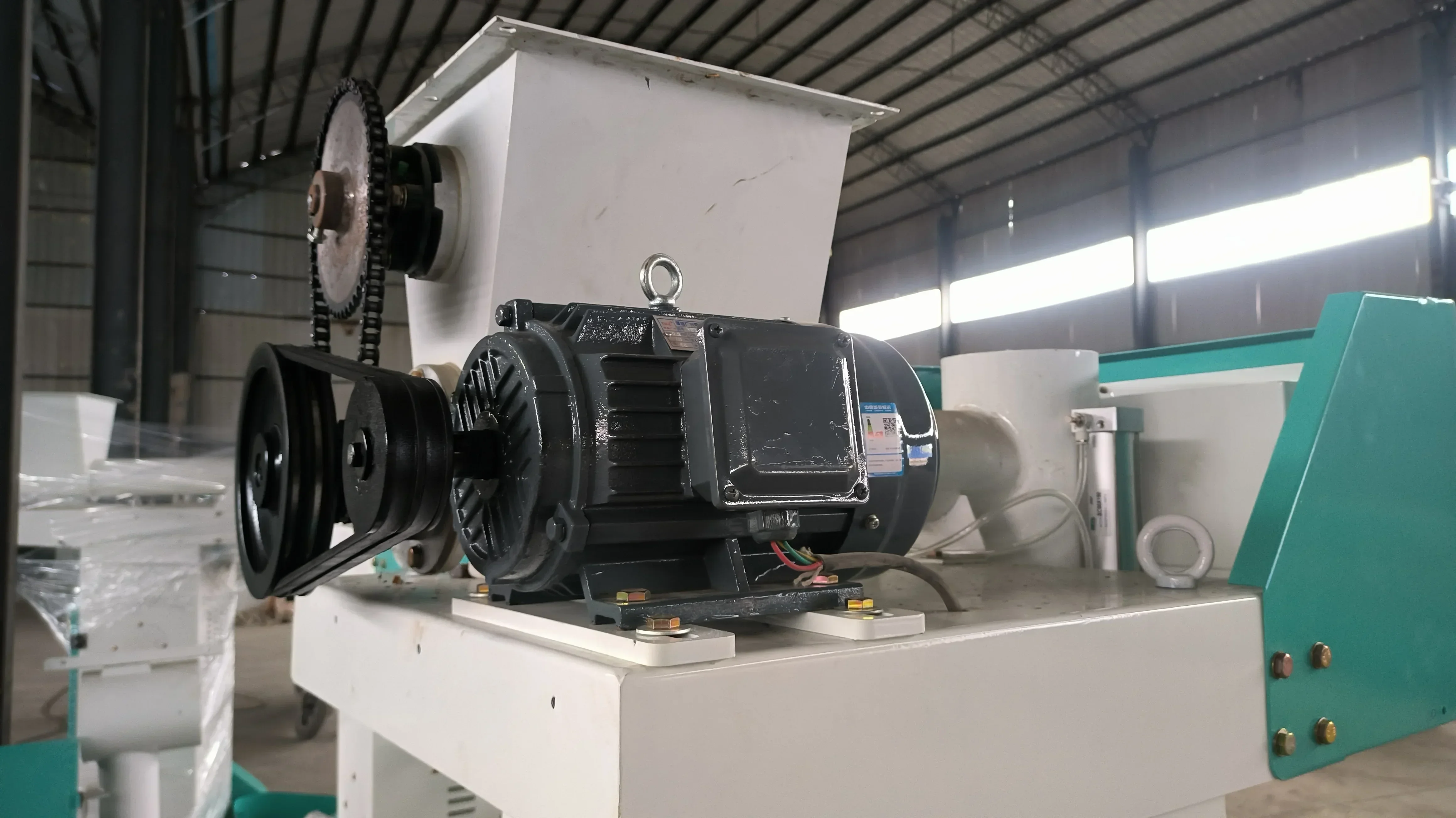 عرض فيديو مجاني آلة تعبئة دقيق الذرة والذرة والذرة آلة تعبئة الحبوب وزنها آلة التعبئة والتغليف / آلة تعبئة الدقيق برأس مزدوج #5