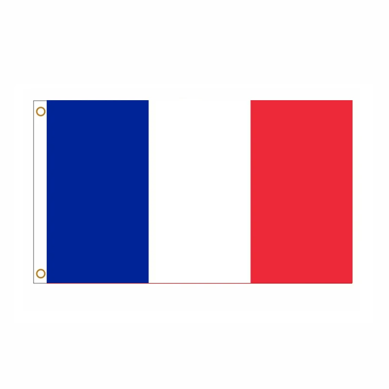 5 Pcs/lot The French Republic National Flag 90x150cm French National Flag wholesale