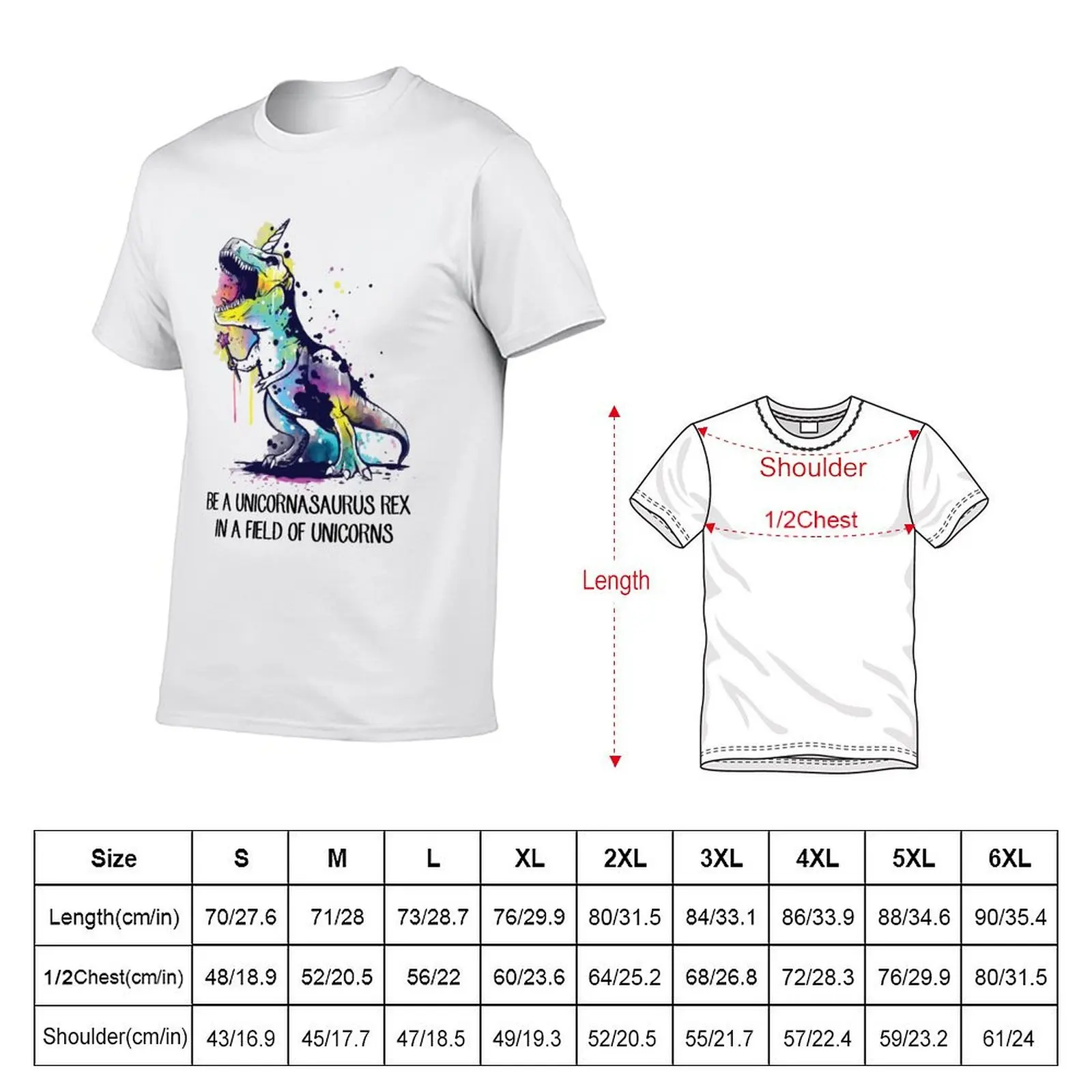 Be A Unicornsaurus Rex LGBTQ+ T-Shirt man t shirt cotton high quality graphic t shirts for man man graphic t shirt T-Shirt