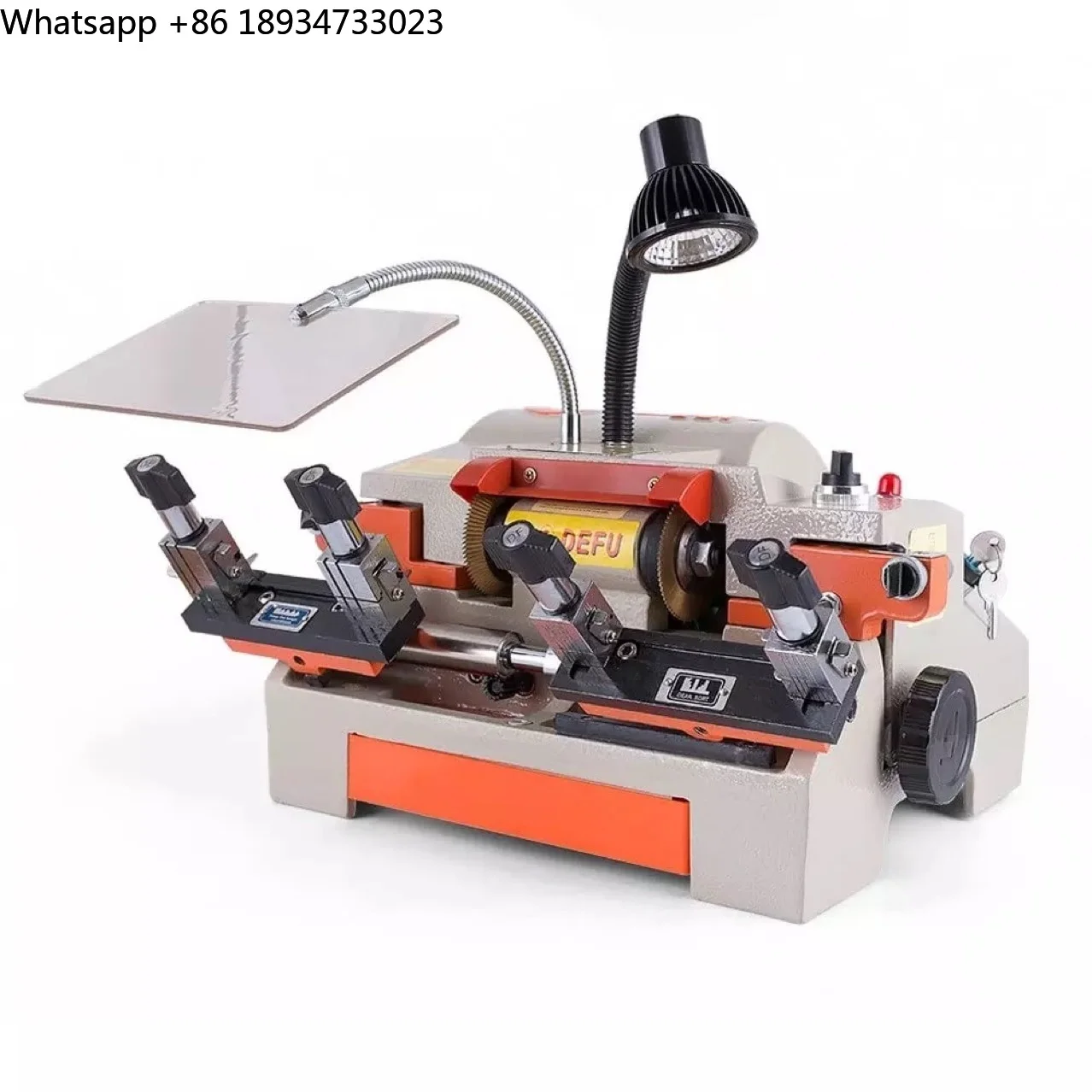 High-End 100E1 Defu Df Key Cutting Machine Automatic Double-Headed Multi-Function Steel & Metal Key Duplicating Machine