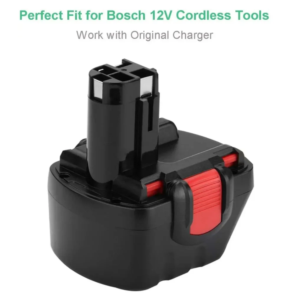 12V 4800mAh Ni-MH PSR1200 Rechargeable Battery for Bosch 12V Drill GSR 12 VE-2,GSB 12 VE-2,PSB 12 VE-2, BAT043 BAT045 BTA120