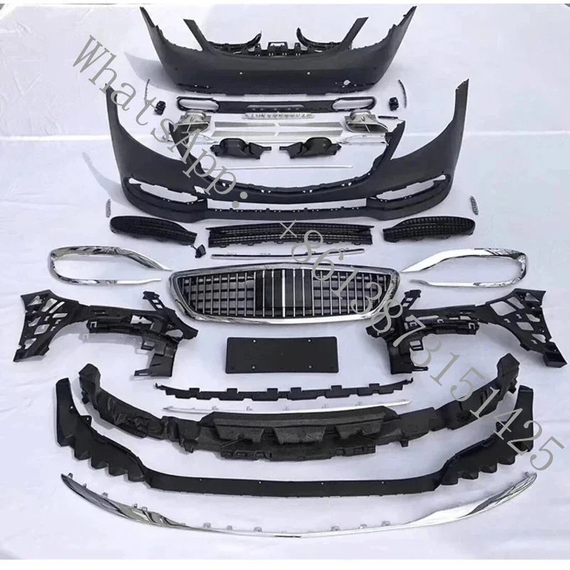 

Suitable Whole Body Kit Front & Rear Bumper Series S W222 2014-2020 upgrade with Grille