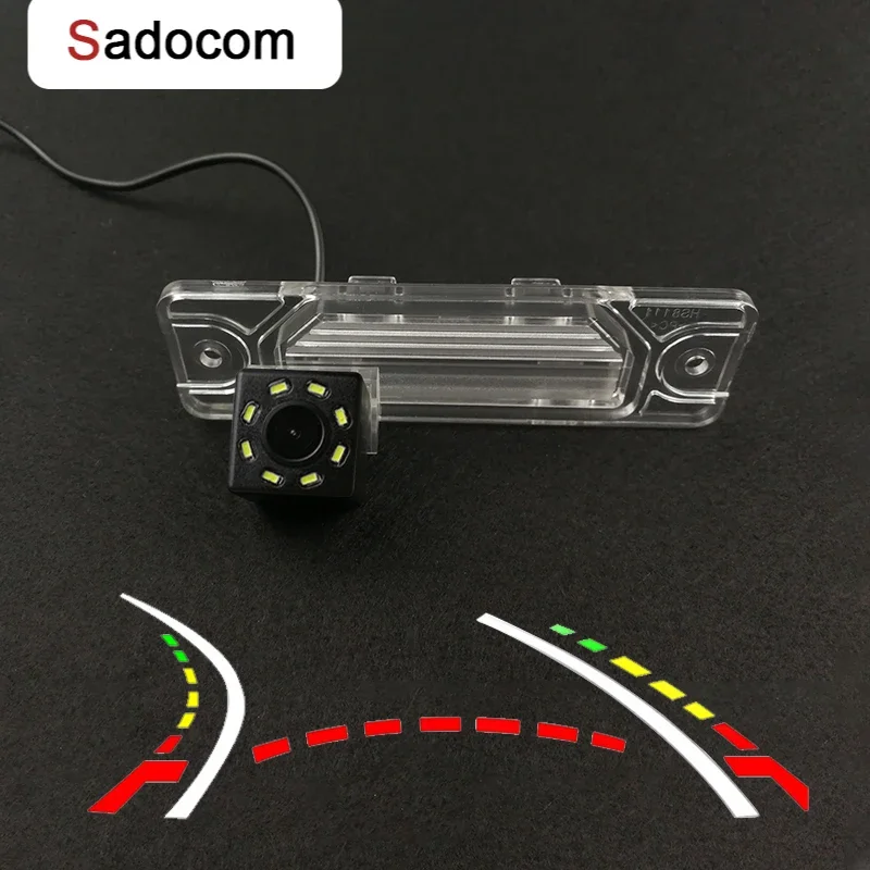 HD Drahtlose Auto CCD Hinten Kamera Nachtsicht Fisheye 8 12 led dynamische halterung Für R enaul t Koleos 2009 2010 2011 2012 2013 2014