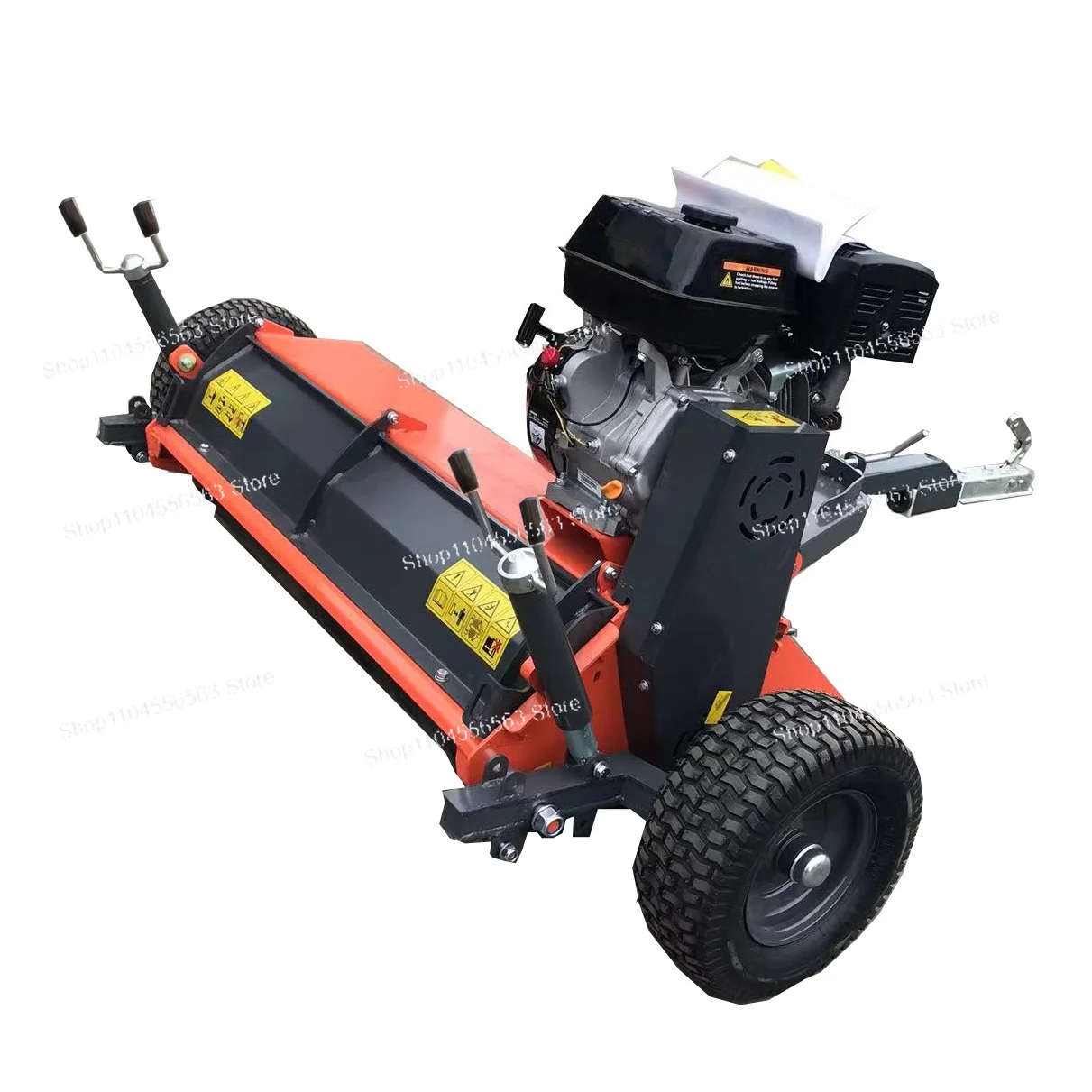 

All Terrain Quad All Terrain Vehicle Flail Mower Heavy Duty Brush Cutter with Easy Open Hatch
