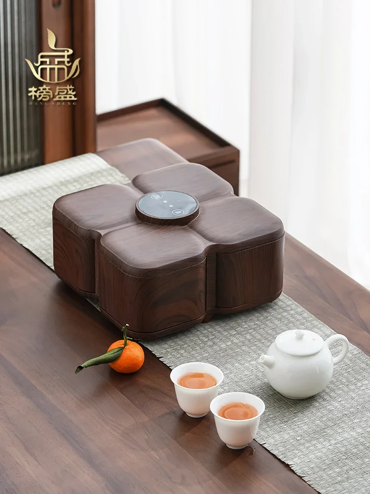 Candy box, intelligent induction tea tray, new Chinese style household living room, dried fruit, Dim sum, snack box