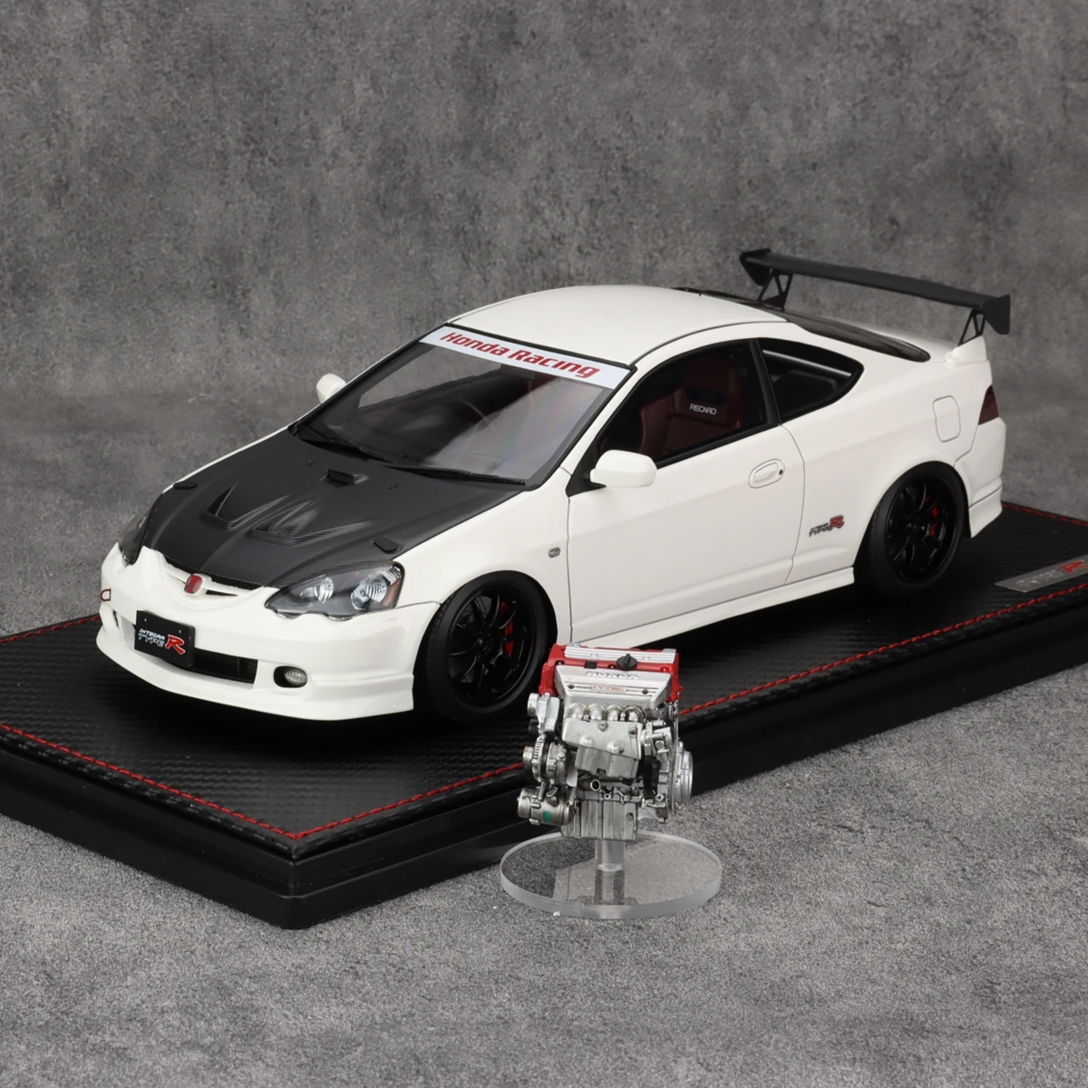 IG 1:18 INTEGRA DC5 TYPE R JDM Simulation Limited Edition Resin Metal Static Car Model Toy Gift