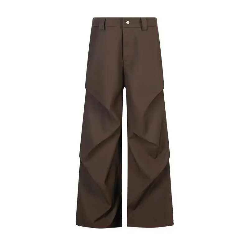

Harajuku Versatile Temperament Ins Trousers Coffee Color Lazy New Style Trendy Fashion Pants