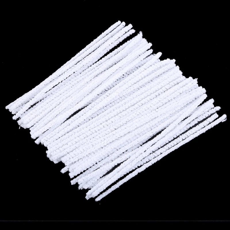 50pcs pack pratique Pipe Cleaner bâtonnet Tiges outil nettoyage Rod