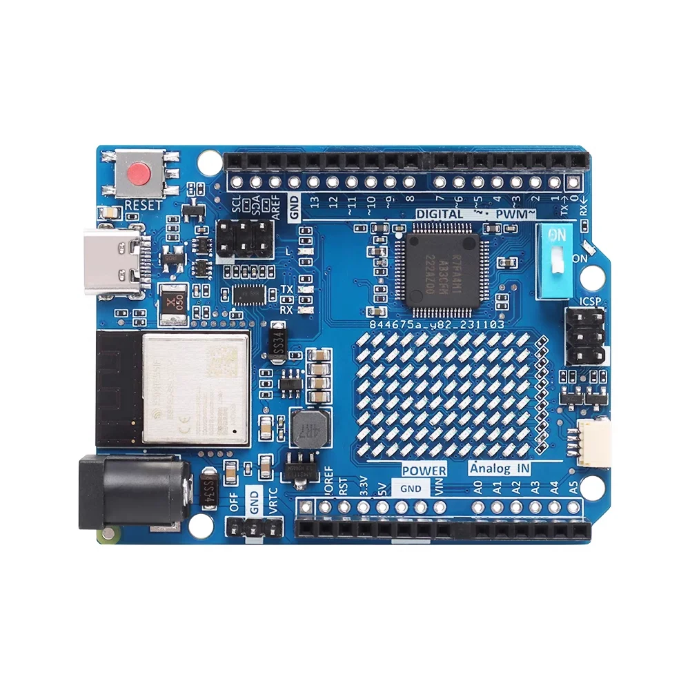 UNO R4 Development Improvement Version Compatible with Official WIFI MINIMA Motherboard Microcontroller Programming Module