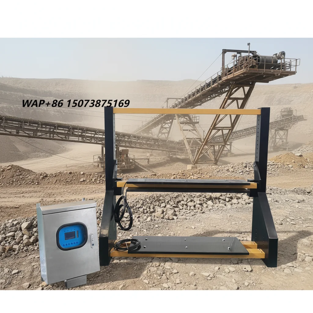 Mine Metal Detector Machine High Precision 5mm Accuracy IP68 Waterproof for Gold Mine Conveyor Belt Crusher Protection CE