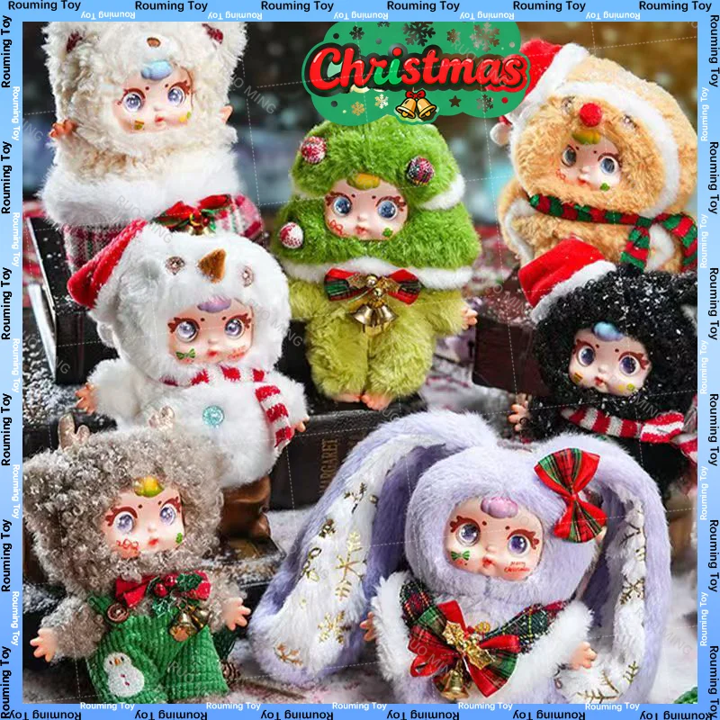 جديد ملم الحليب الحلوى صندوق أعمى عيد الميلاد سلسلة الفينيل صندوق أعمى مجيء كاليندا صناديق دمية العصرية اللعب حلية عدة نموذج دمية أفخم