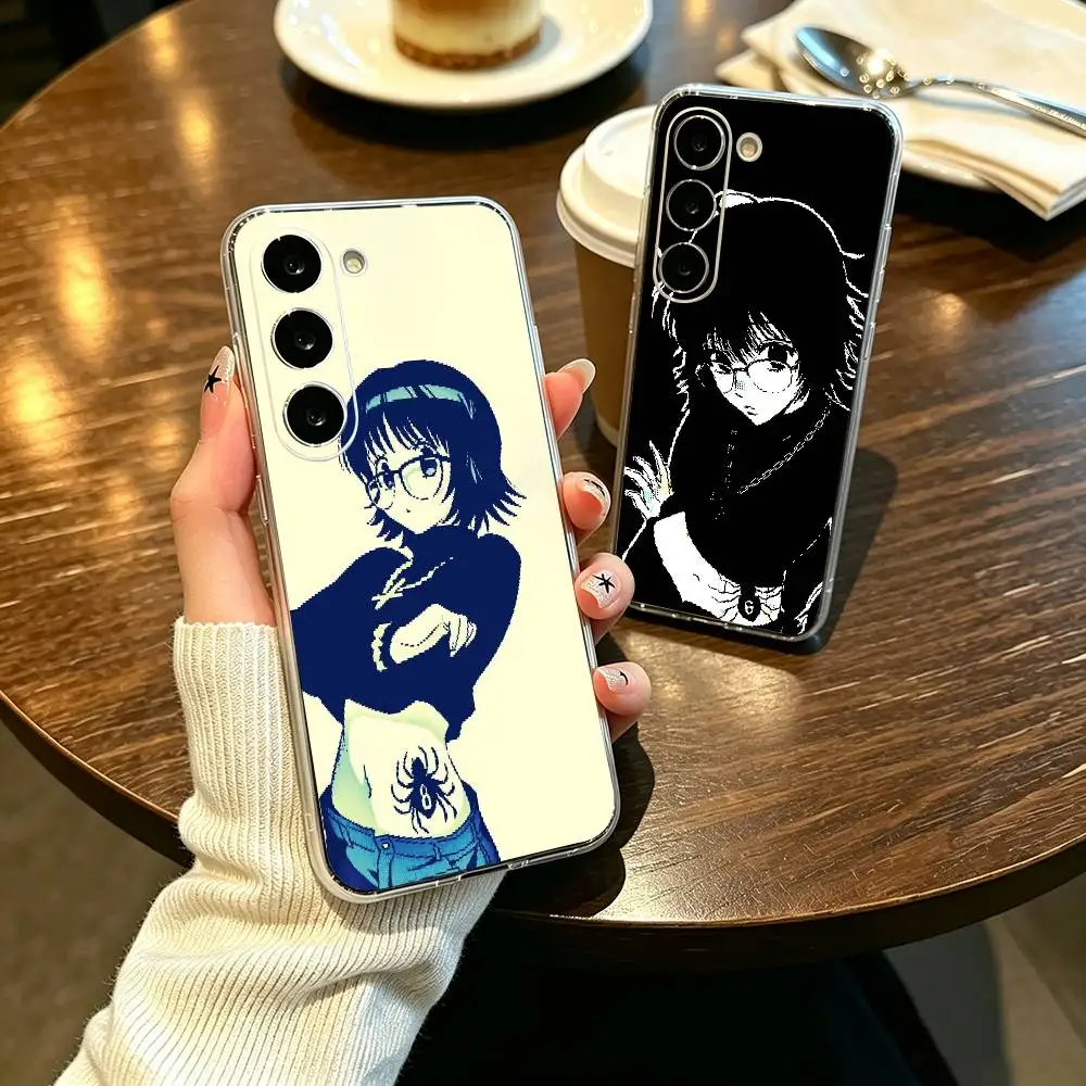 Shizuku Murasaki Hunter x Hunter  Phone Case For Samsung A71 A55 A51 A52 A35 Cover Transparent Silicone Phone Cover