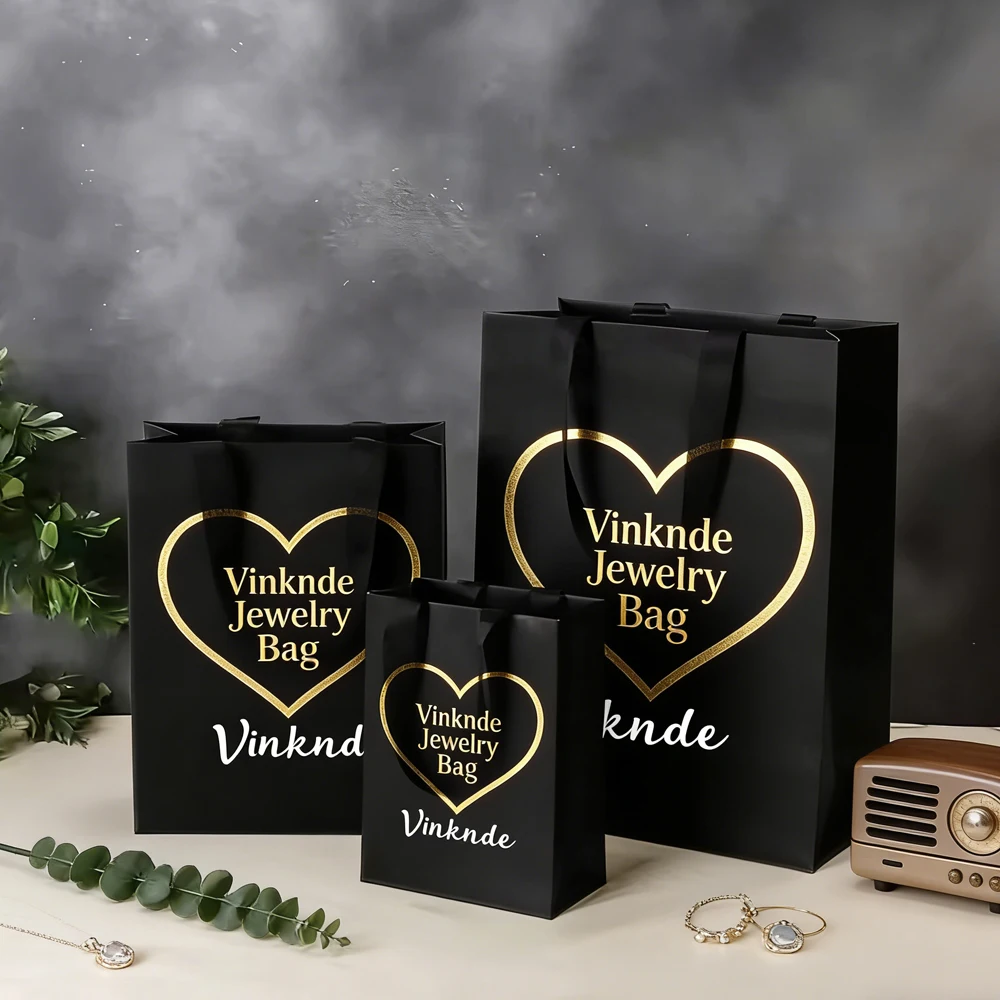 custom-jewelry-packaging-bag-boutique-gift-shopping-beige-paper-tote-bags-with-handle-travel-cosmetic-candy-oil-organizer-bag