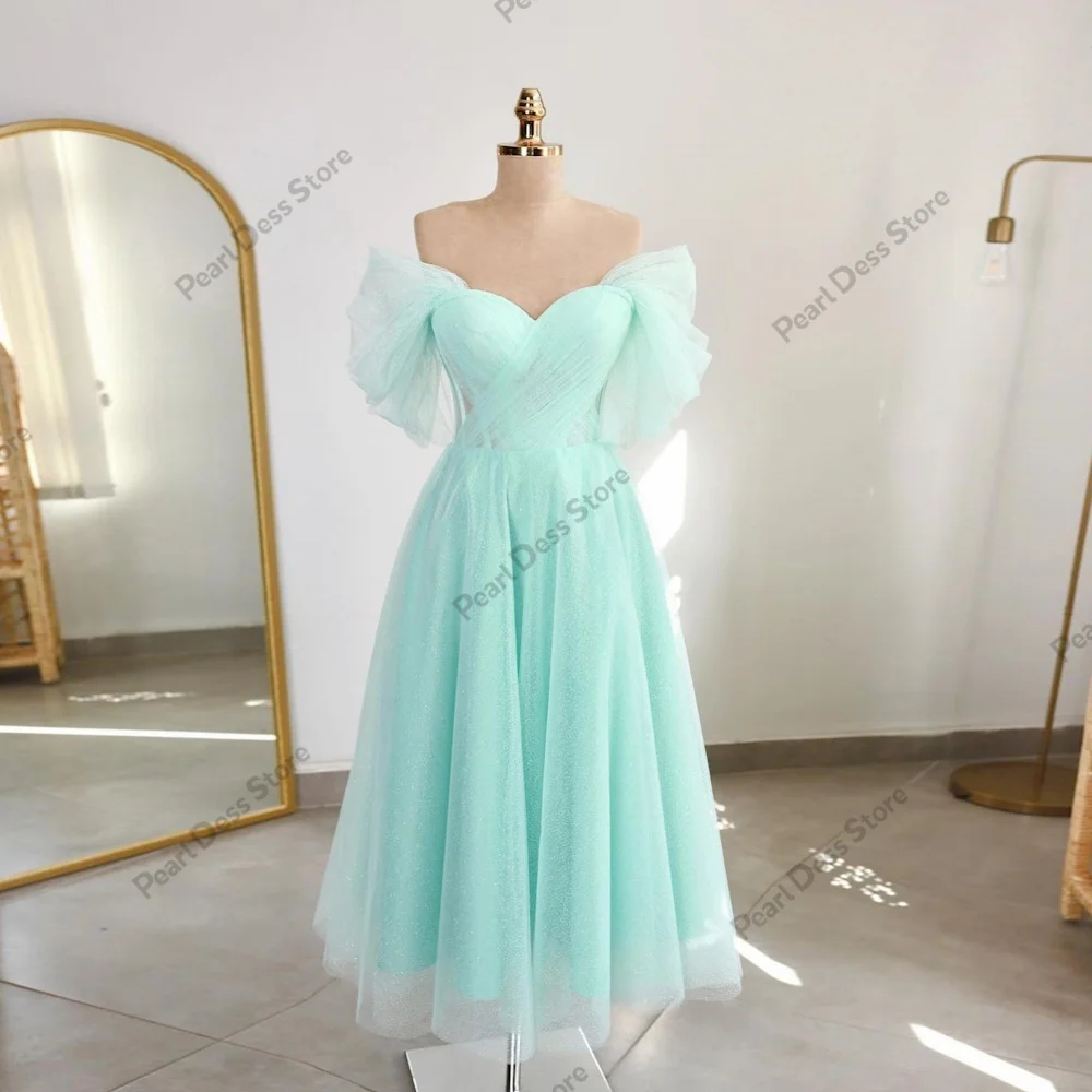 

Sparkling Sweetheart Ruffle Party Evening Dress Women's Bubble Sleeve Tea Long Candy Ball Dress New 2023