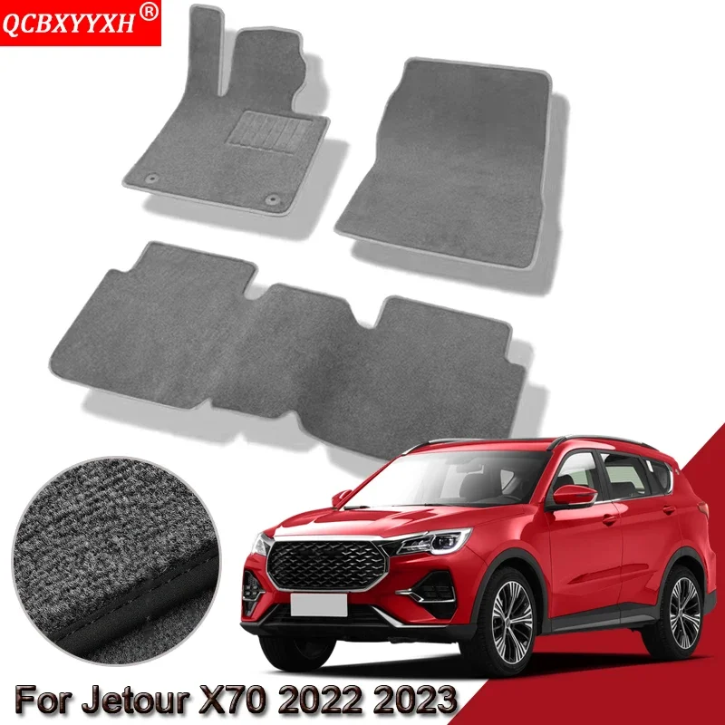 

Автомобильные коврики на заказ для Jetour X70 2022 2023, водонепроницаемые нескользящие коврики, внутренняя защита, ковры, автоаксессуары