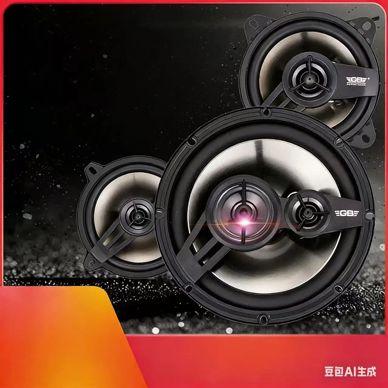 4Inch 5Inch 6.5 Inch Car Audio Speakers 2-Way Coaxial Loudspeaker Universal Door Mount for Car Truck SUV Stereo Sound System
