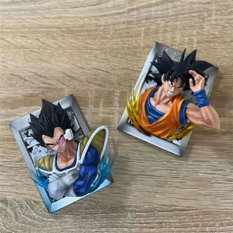 Dragon Ball  Gk Beijita Anime Accessories Figure Photo Frame Ornament Refrigerator Statues Figure Models Gift