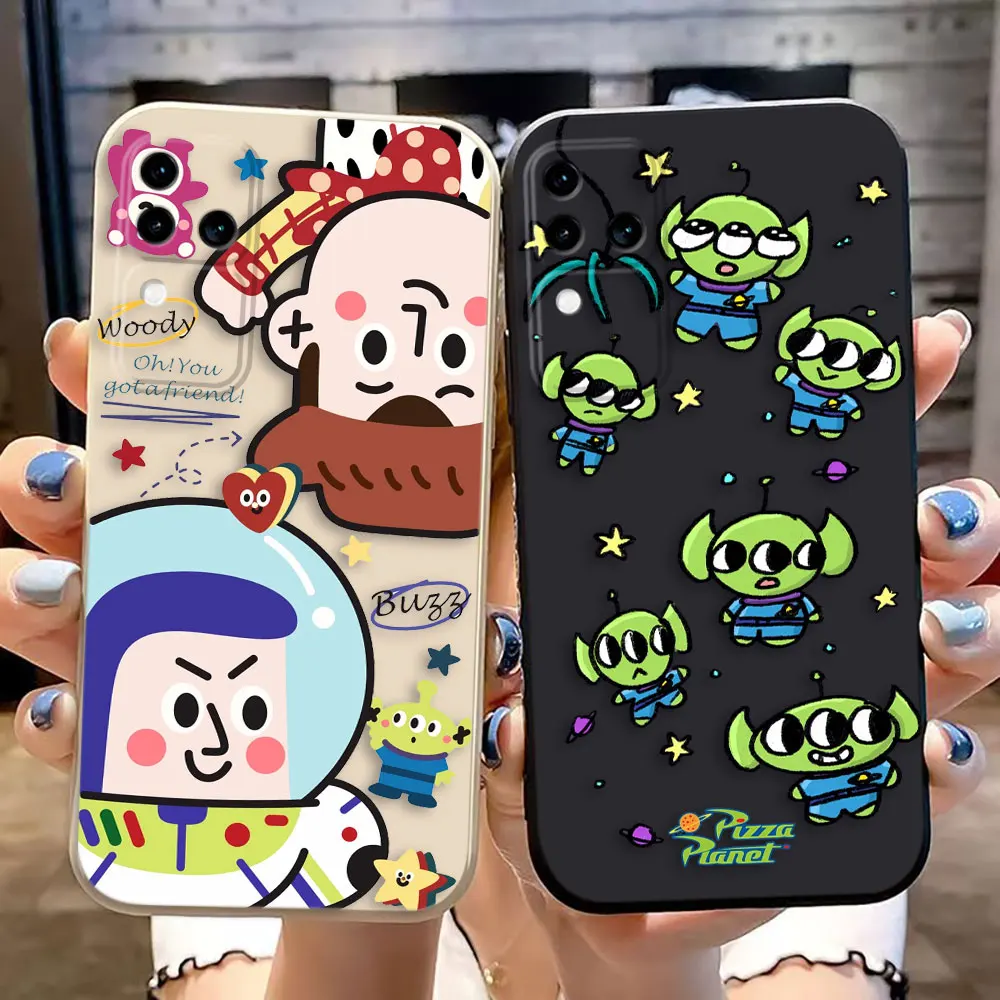 D-Disney Anime Toy Story Cover Phone Case For VIVO S1 S16 V15 V17 V20 V20ES V21 V23E V25 V27 V27E V29 V29E V30 V30E PRO PV23 5G