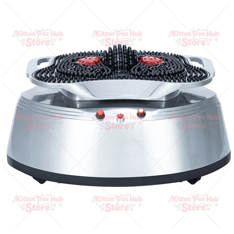 Multi-functional Heating Foot Sole Foot Therapy Machine Massager, Whole Body High Frequency Double Helix Vibration