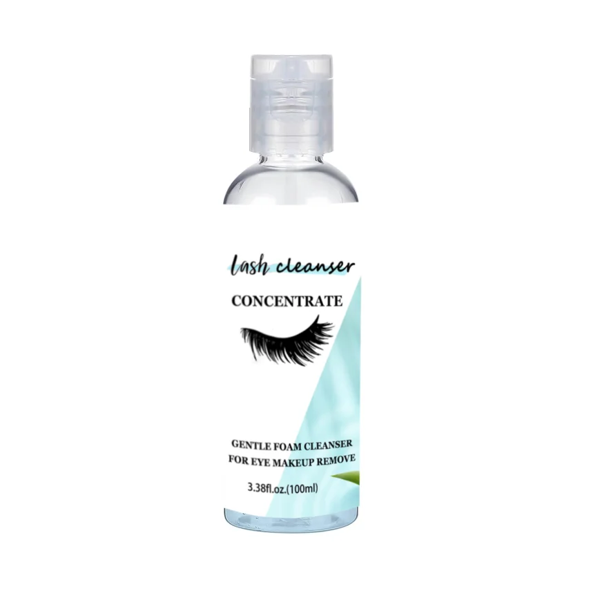 Eyelash Extension Shampoo, Lash Foam, Foaming Cleanser, Eyelash Concentrate, Eyelash Makeup, 100ml