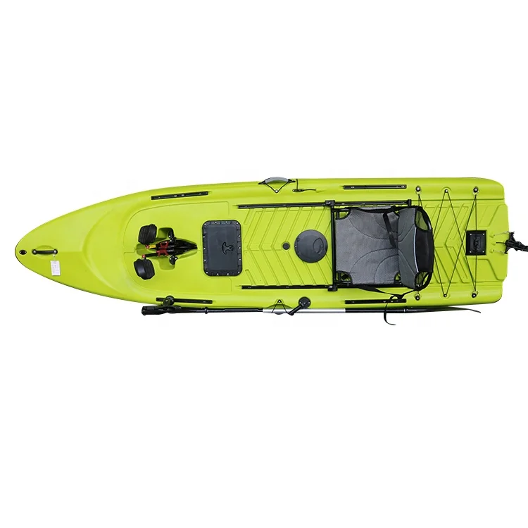 

Entry-level Single 320x85x24cm Kayak Lake Fishing Boat With Aluminum Roof Rack
