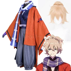 Genshin Impact Cosplay Friend of Kaedehara Kazuha Costume Full Sets Unisex Halloween Party Kaedehara Kazuha Friend Outfits