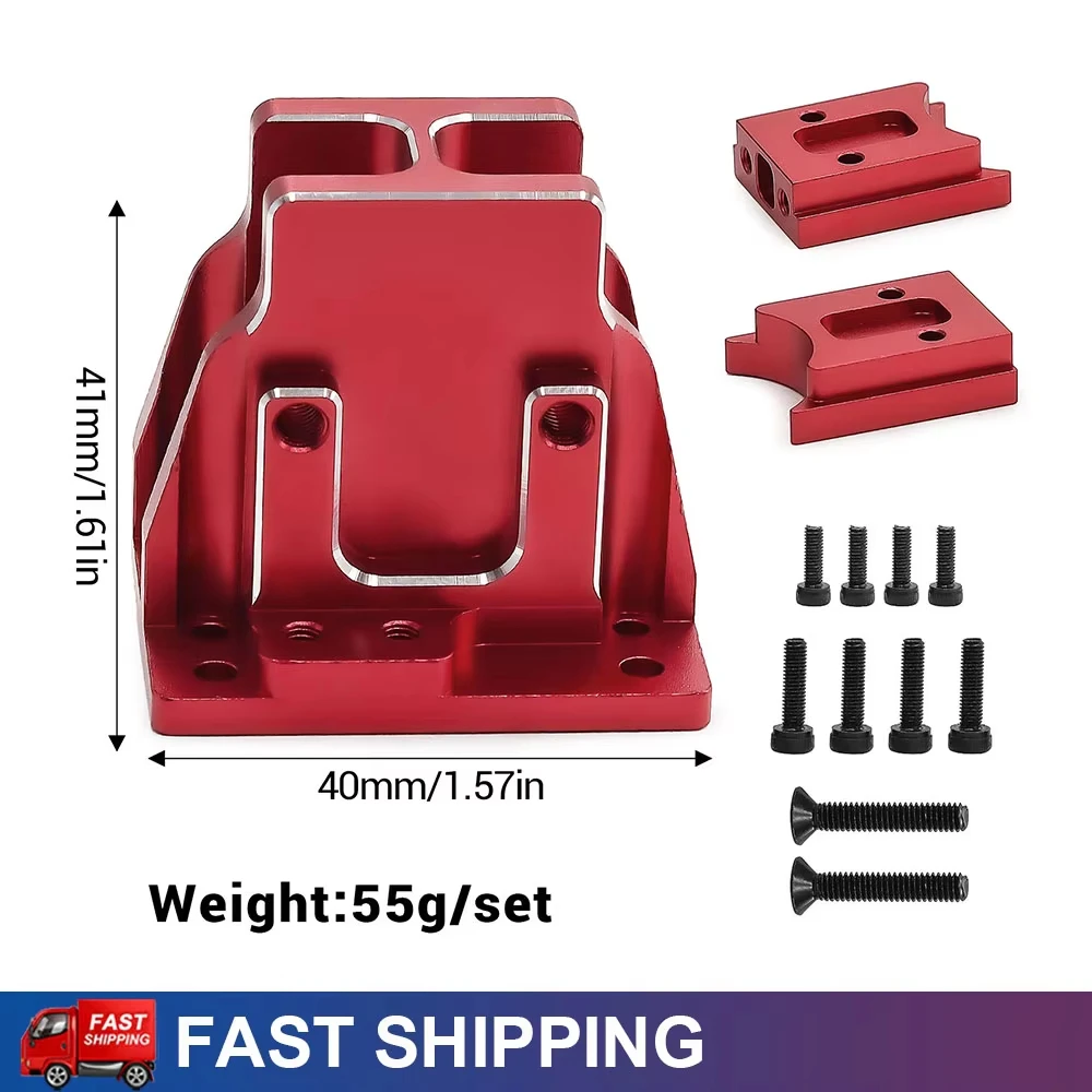 Aluminum Center Differential Mount Cover #ARA2041 Upgrade Parts for 1/8 Arrma Kraton EXB Outcast V6 Notorious RC Truck
