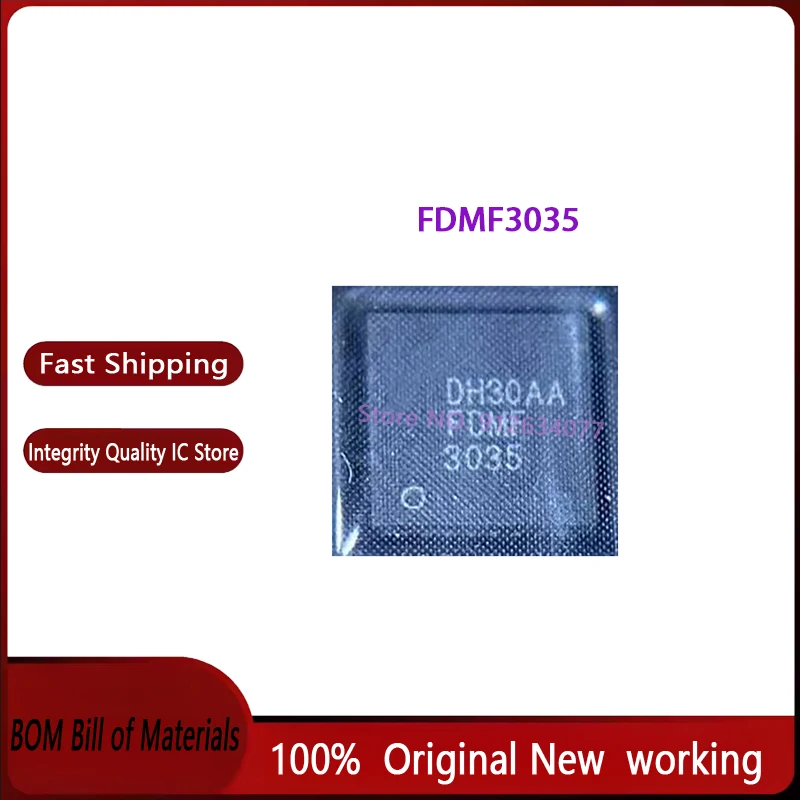 (10-100piece)FDMF3035 FDMF3035 FDMF 3035 QFN IC Chipset New Original