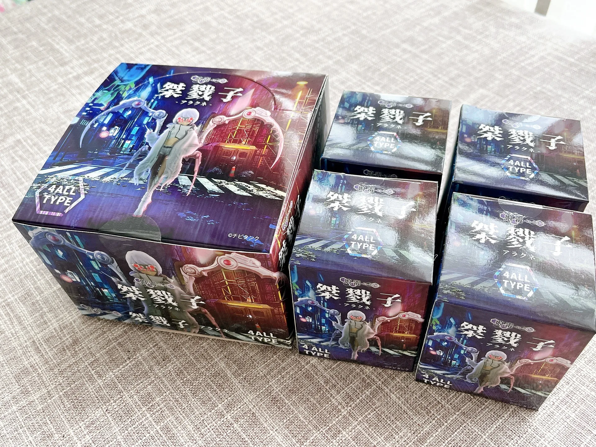 Japan SO-TA Gashapon Speelgoed De Mythe van Arachne Action Figure Gemonteerd Kodoku Model Speelgoed Verzamel Tafelornamenten