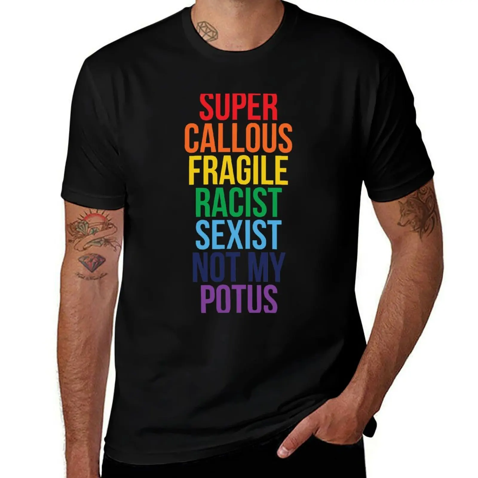 Not My Potus T-Shirt Fashion Graphic Tee for Men