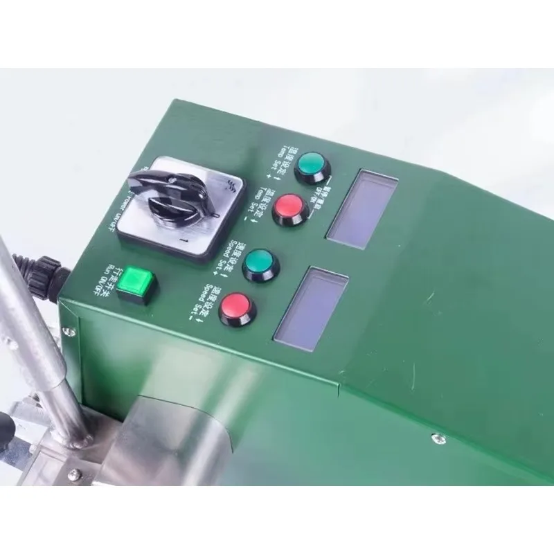 New ReleasePortable PVC Tarpaulin Welding Machine 220V/120V 3400W Adjustable Heating Temperature