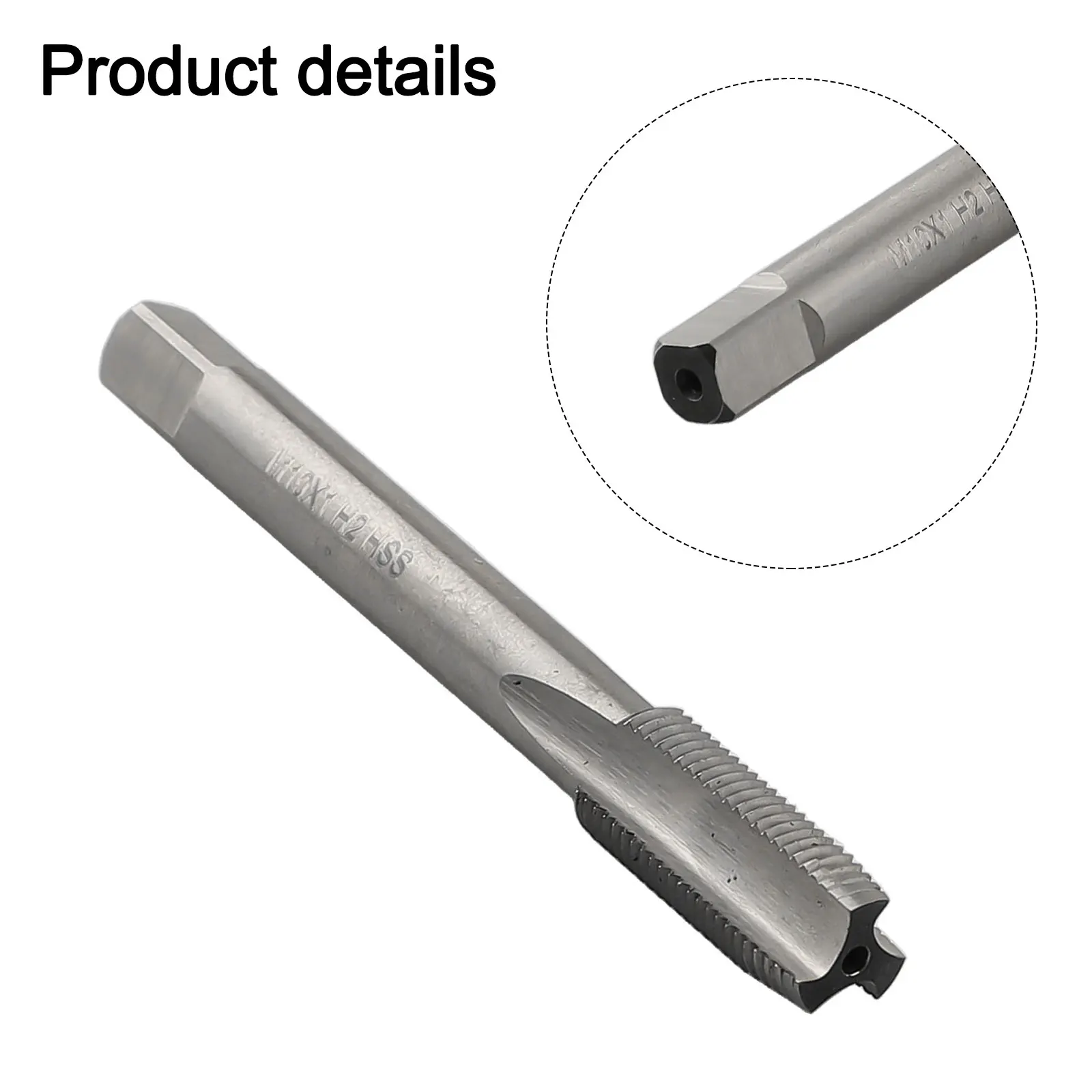 

Practical Useful Hand tap Parts Accessories Left M10X1.0mm Metalworking Replacement Taper Threading Tools 10mmX1mm
