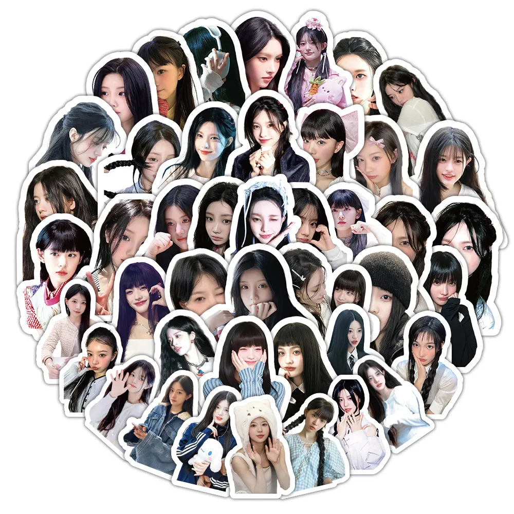 مجموعة ملصقات مجموعة البنات من إليت (100 ورقة) |   شارات Y2K Retro قابلة للإزالة لحافظات الهواتف ومجلات المزاج (متجر Anime Worlds)