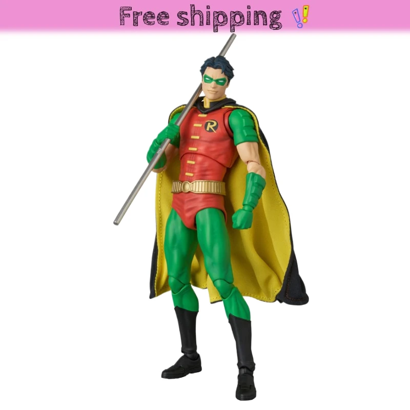 -متوفر في المخزون لعبة Medicom الأصلية MAFEX Batman: Hush Robin 15cm 2025 نمط جديد منقولة شخصيات كرتونية نماذج الحلي #1
