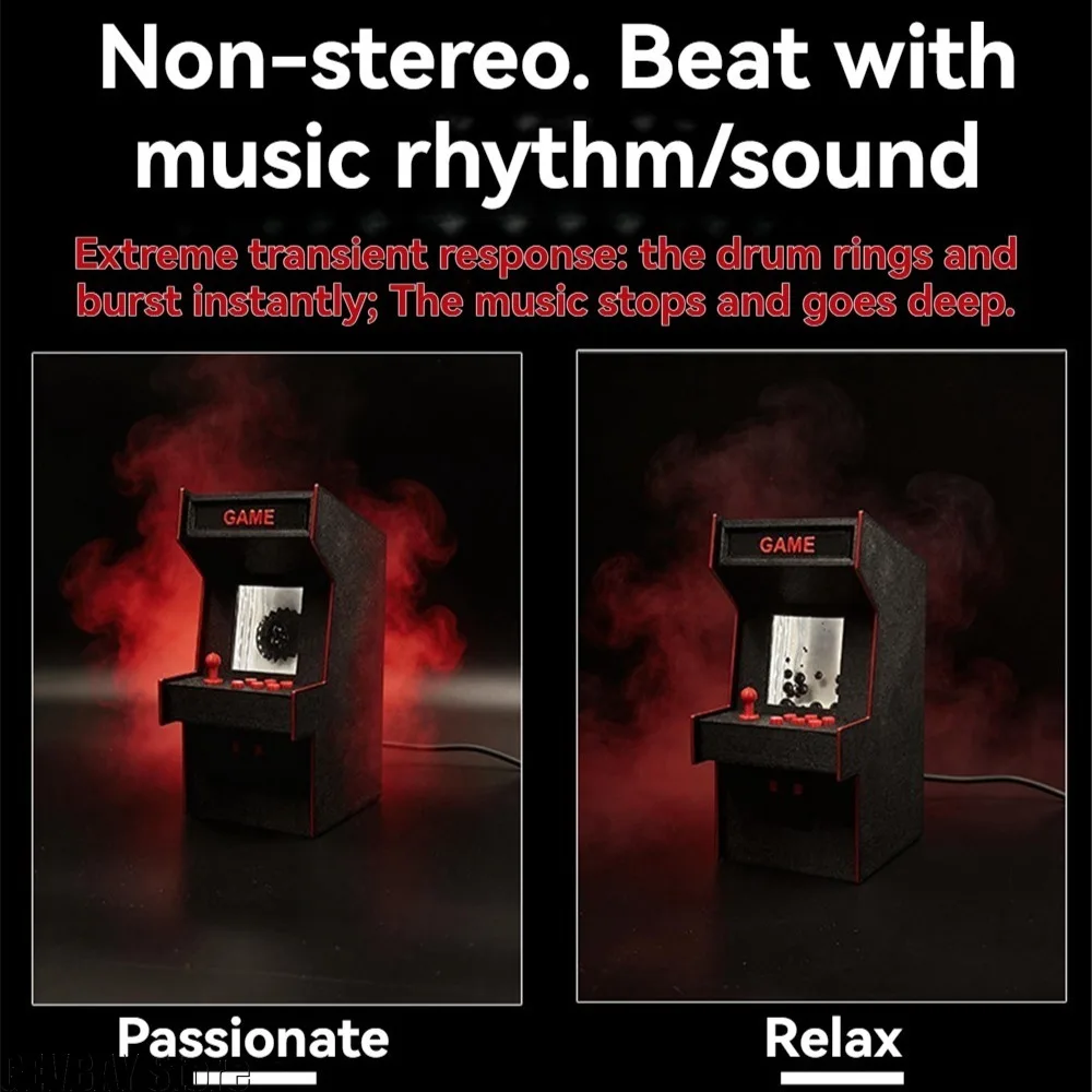 Magnetic Fluid Pickup Music Rhythm Light Ultra-fast Response Black Technology Desktop Tide Play Decoration Gift