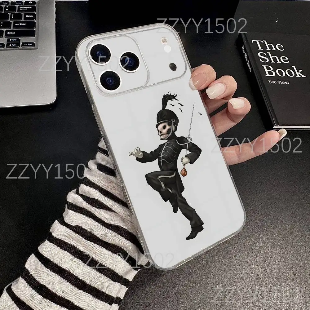 حافظة هاتف My C-Chemical Romance لهاتف iPhone 17,16,15,14,13,12,11 Pro,Max,Plus,X,XS,XR,SE4,E Mini شفافة ناعمة #6