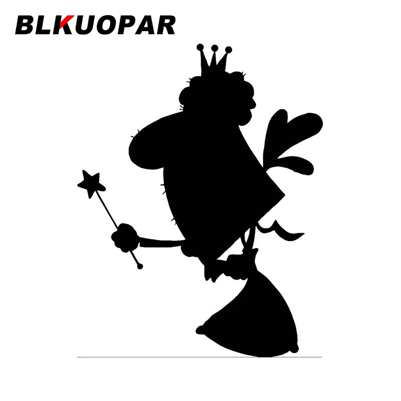 

BLKUOPAR для автомобиля с рисунком эльфа, забавная окклюзия, наклейка на царапины, водонепроницаемая доска для серфинга, окна, мотоцикл, автомобильные аксессуары