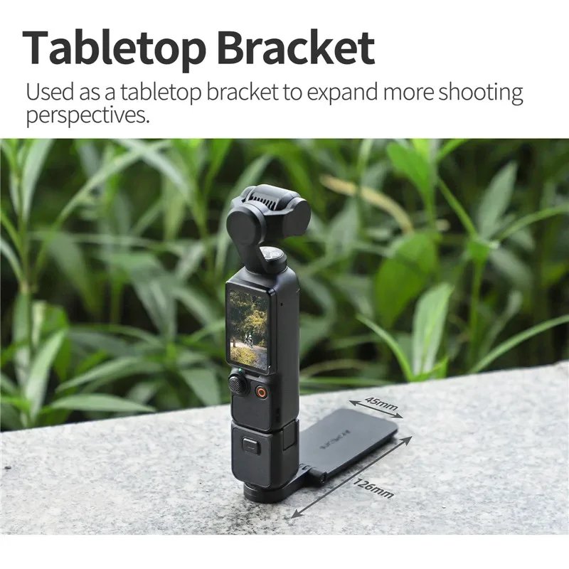 Universal Magnetic Bracket Quick-reslease Adapter For Insta 360 X3 X4/GoPro 13 12 11 10/Action 5 Pro/4 Handle Desktop Stand Base