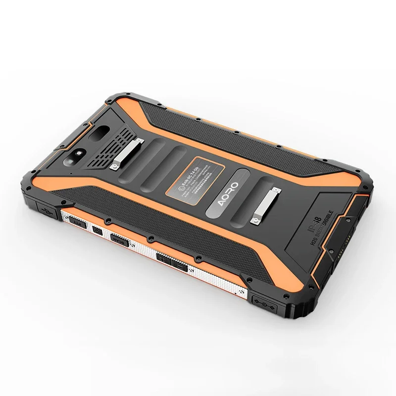 AORO P9000 Tablet Kasar Genggam Industri Mendukung 13.56Mhz IP 68 Tablet PC Tahan Air Android 8.1 Tablet Pemindaian 1D/2D