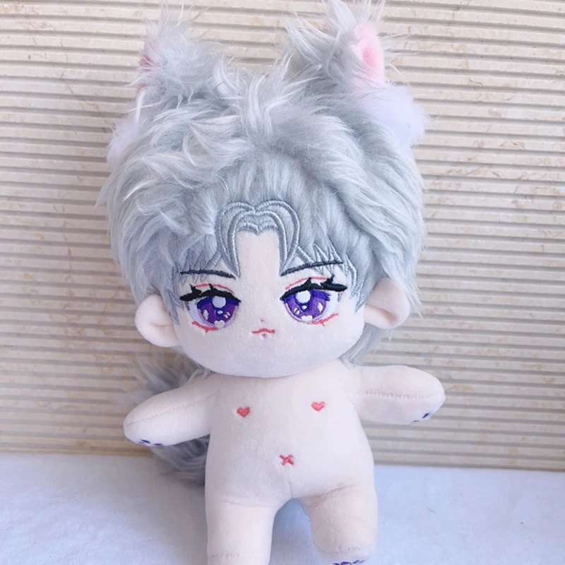 20CM Anime Light and Night Charlie Cosplay Send Friend Dress UP Clothing Plush Cotton Doll Cute Boy Mascot Xmas Gift Decorate