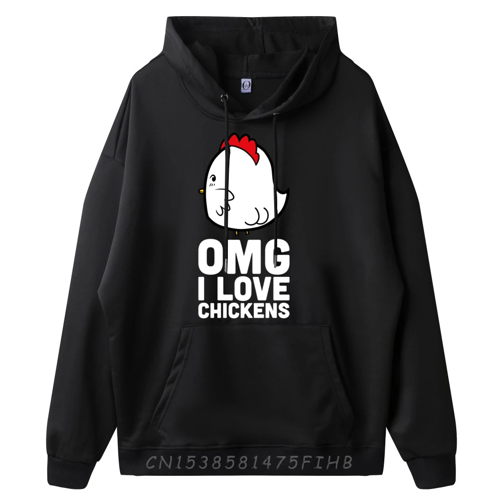 Men Newest Gift Hoodies O Neck Autumn Hoodies Group Long Sleeve Chicken Shirtsomg I Love Chickens Coats