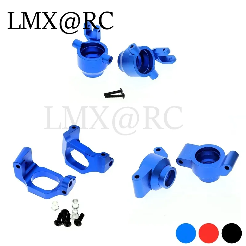 Metal Steering Blocks Caster Blocks C-Hubs Stub Axle Carriers 8937 8932 8952 for Traxxas MAXX WideMaxx 1/10 RC Car Upgrade Part