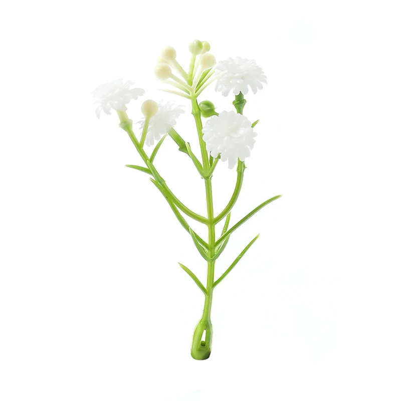30/50 Stück Gypsophila Künstliche Blumen Köpfe Gefälschte Blumen DIY Girlande Zubehör Hochzeit Party Dekoration für Wohnkultur – Detail 9