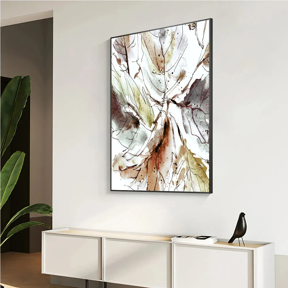 Abstract Mix Flowers Leaves Botanical Diy Full Diamond Painting Wall Art Pictures mosaic Picture Of Rhinestones Home Decoration